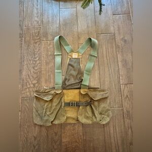 Filson mesh game bag Trout Fly Fishing Vest Size XL